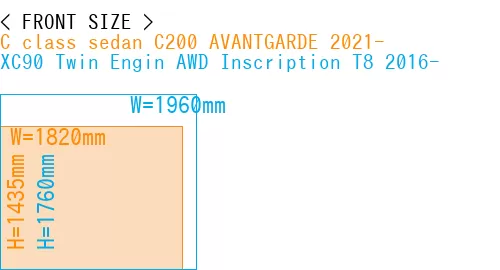 #C class sedan C200 AVANTGARDE 2021- + XC90 Twin Engin AWD Inscription T8 2016-